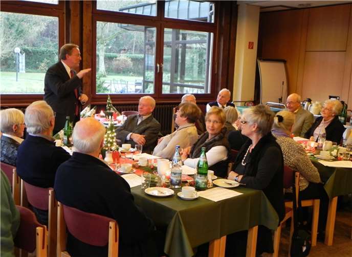 Bürgermeister Jung berichtet über die anstehenden Themen im Stadtrat.