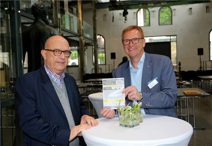 Bürgermeister Michael Kessler - Werner Prümm Leiter der Abteilung Wirtschaftsförderung der Stadt Bendorf.