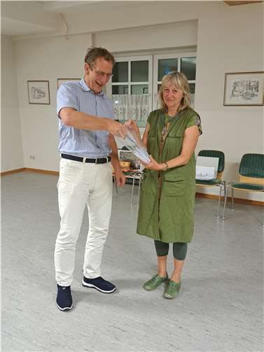 Bürgermeister Mumm sprang als Glücksfee ein.