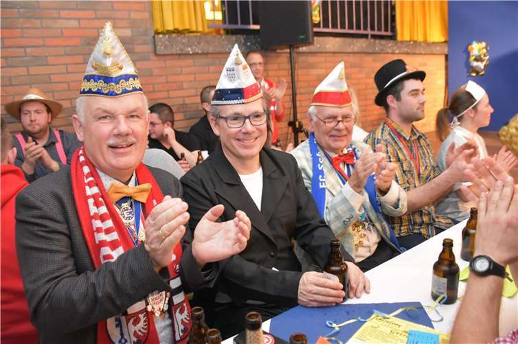 Bürgermeister Stefan Raetz, Dr. Thomas Rudnik und stellv. Bürgermeister Claus Wehage begeisterte das Programm.
