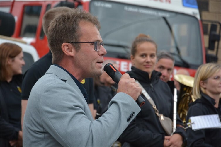 Bürgermeister Weber: „Kirmes ist zuerst ein kirchlliches Fest“.