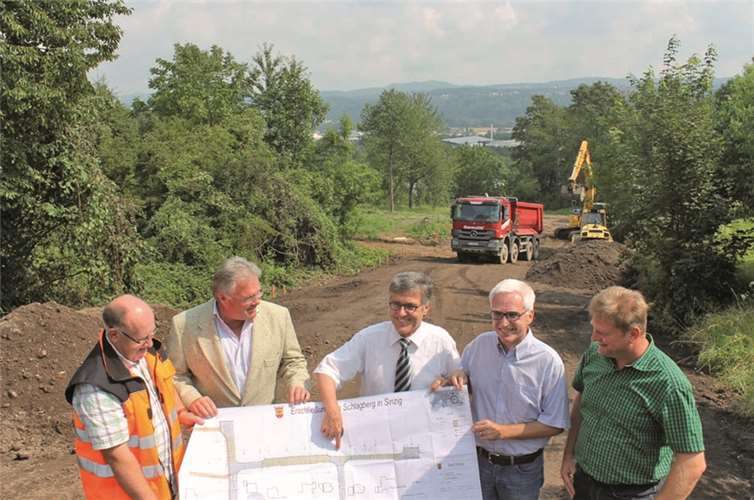 Baugebiet „Am Schlagberg“ wird erschlossen 