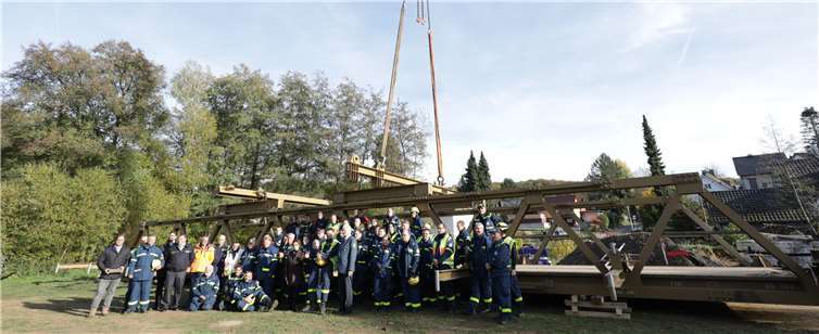 Bürgermeisterin Renate Offergeld bedankte sich bei den Helfern persönlich.CEW