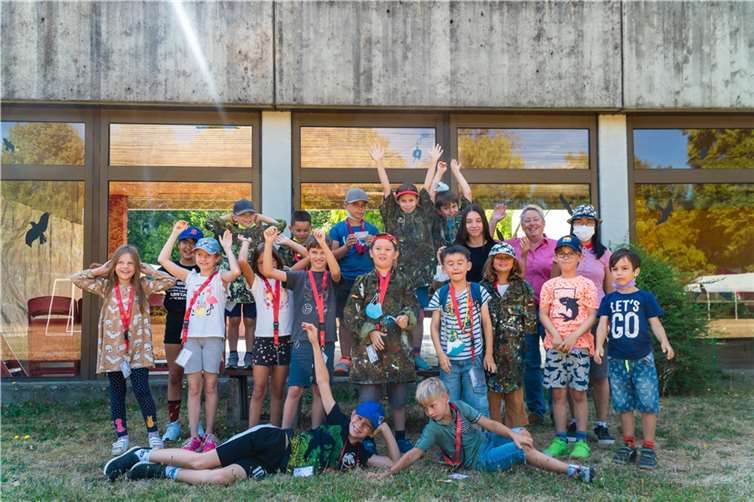 Bürgermeisterin Ulrike Mohrs bei ihrem Besuch in der Kinderstadt „Schängelheim“. Quelle: Stadt Koblenz