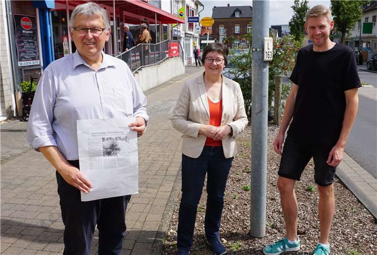 Bürgermeisterkandidat Dr. Christian Böse setzt sich für mehr Grün in den Innenstädten ein. Fotos: privat