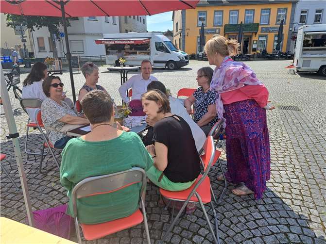 Bürgersprechstunde mit Andreas Geron.  Foto: Sonja Wuttke