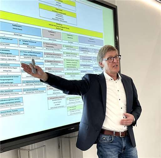 Büroleiter Michael Augel.  Foto: Theresa Bauerfeld