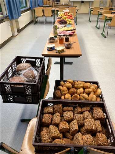 Buffett zum gesunden Schulfrühstück