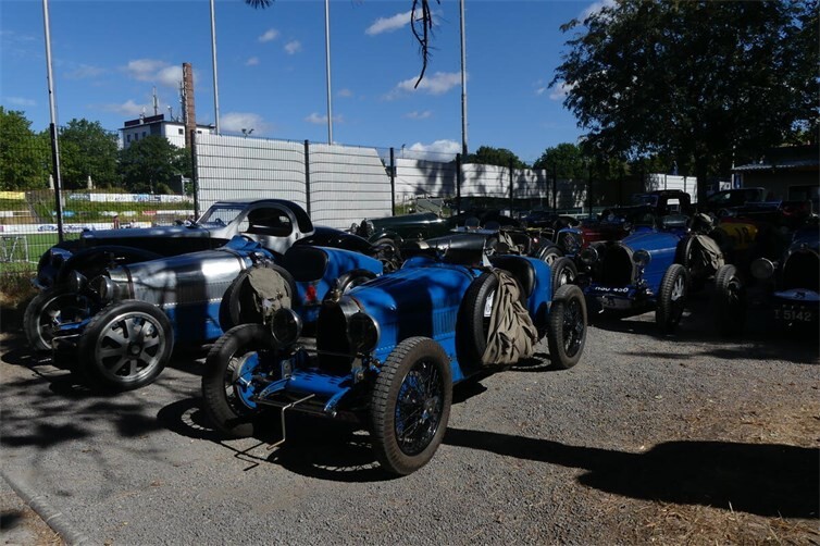Bugatti-Treffen in der Eifel