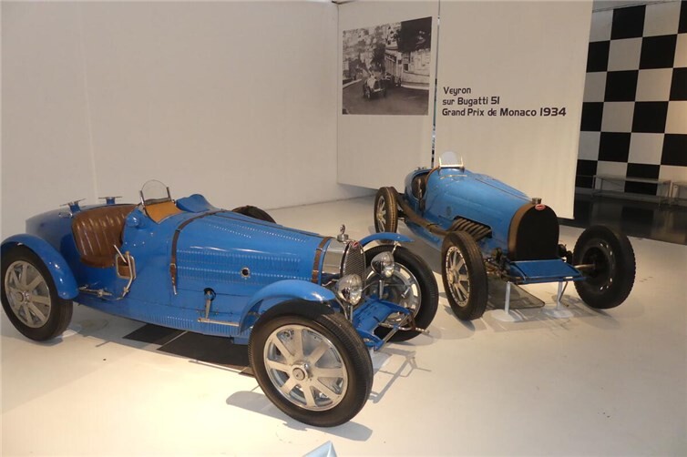 Bugatti, hier im Schlumpf-Museum in Muhlhouse