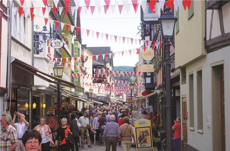 Bummeln, shoppen, sich wohlfühlen - das bietet Ahrweiler beim Altstadtmarkt am 10. und 11. Mai. Privat
