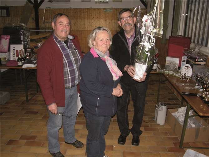 Bundesmeister Jürgen Rausch, Irene Rausch und Heinz Breil (v. l.).