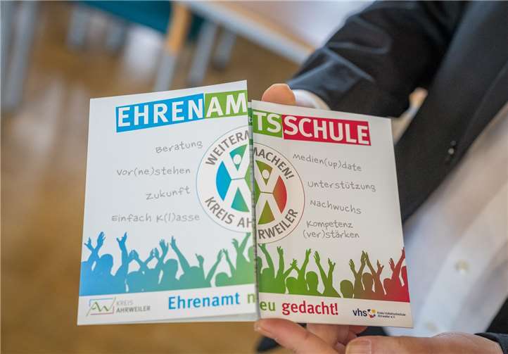 Bundesweit einzigartig: Die neu gegründete Ehrenamtsschule im Kreis Ahrweiler bietet Vereinen und Initiativen eine kostenlose Qualifizierungsmaßnahme an. Foto: Kreisverwaltung Ahrweiler