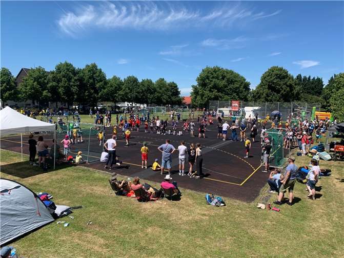 Buntes Treiben bei den Sporttagen der SG Ollheim-Straßfeld.  Foto: privat