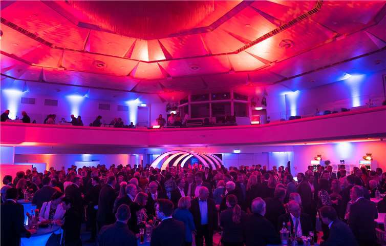 Buntes Treiben herrschte auf dem Neujahrsempfang der Westerwald Bank eG. Foto: Westerwald Bank eG