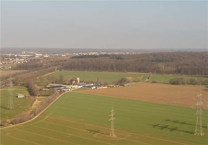 Burg Münchhausen liegt direkt vor Meckenheim.