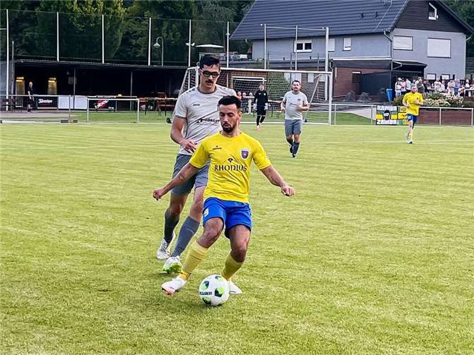 Burgbrohl setzte sich gegen Eich II durch. Foto: SpVgg Burgbrohl