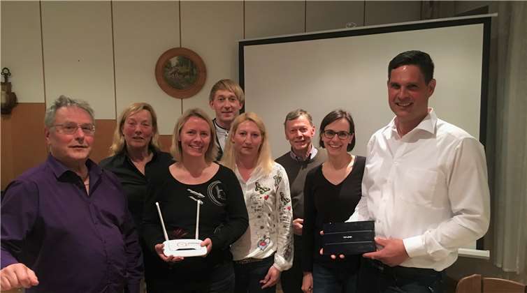 Burkhard Weber, Ulla Wiesemann-Käfer, Steffi Grünewald, Marc Ruland, Daniela Schlaus, Erwin Claus, Sabine Petersen-Tomaschoff, Oliver Lescher.Foto: privat