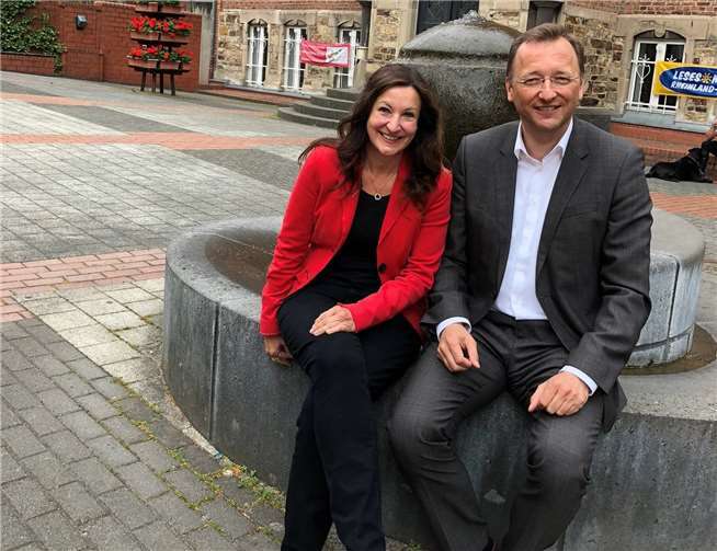 CDU-Bürgermeisterkandidatin Marion Krätz traf sich mit Josef Oster MdB.CDU Bad Ems