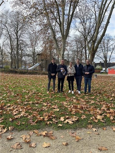 CDU-Fraktion mit Ortsvorsteher Richard Lindner. Foto: Pascal Rowald