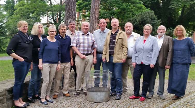 CDU Fraktions- und Vorstandsmitglieder besichtigen den Stadtpark. CDU Bendorf