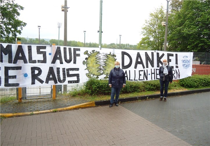 CDU-Fraktionsvorsitzende Anne Schumann-Dreyer und die sportpolitische Sprecherin der CDU-Fraktion, Monika Sauer. Foto: privat