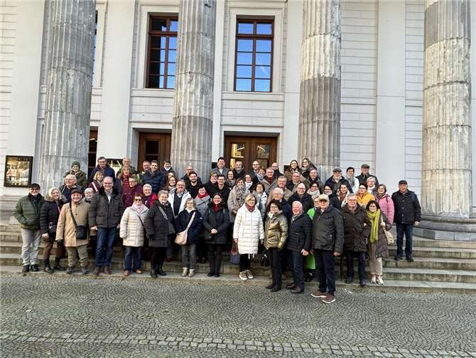 ,,CDU & Friends“ war kürzlich auf Tagesfahrt in der schönen Stadt Aachen.  Foto: Pierre Fischer