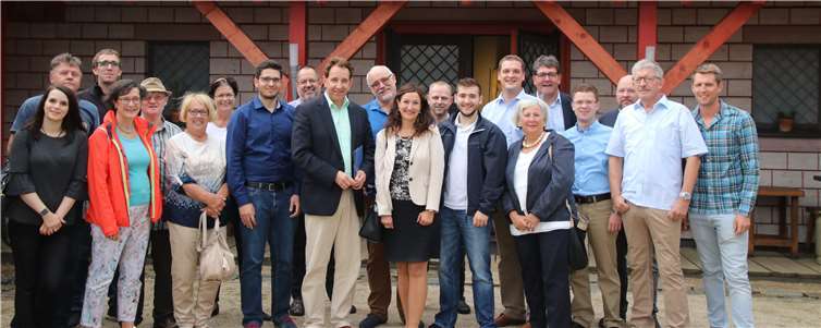 CDU-Kreisvorstand mit Bürgermeisterkandidatin Marion Krätz. Privat