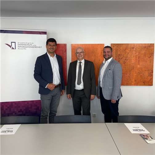 CDU-Landtagsabgeordneter Torsten Welling (1.v.r.) wurde zum stellvertretenden Vorsitzenden der Datenschutzkommission in Rheinland-Pfalz gewählt. Foto: privat