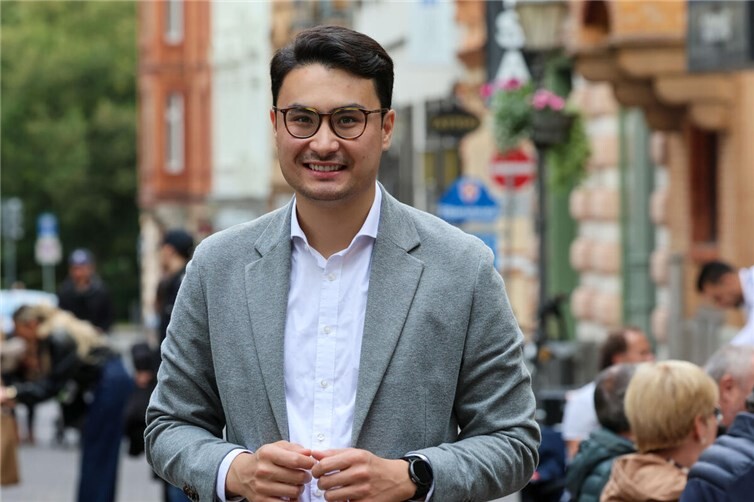 CDU-Landtagskandidat Philip Rünz.  Foto: Jörg Niebergall