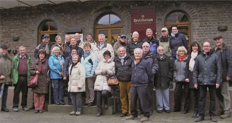 CDU Senioren-Union der Kreisstadt in der Eifel-Destillerie P.J.Schütz.Rolf Stöcker