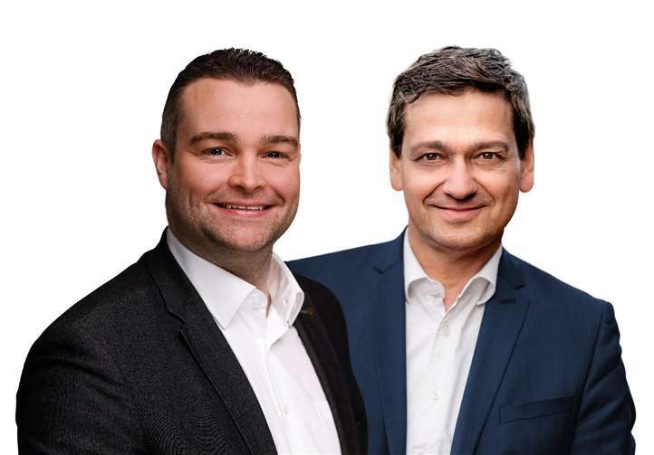 CDU-Spitzenkandidat Christian Baldauf und Landtagskandidat Torsten Welling.Foto: privat