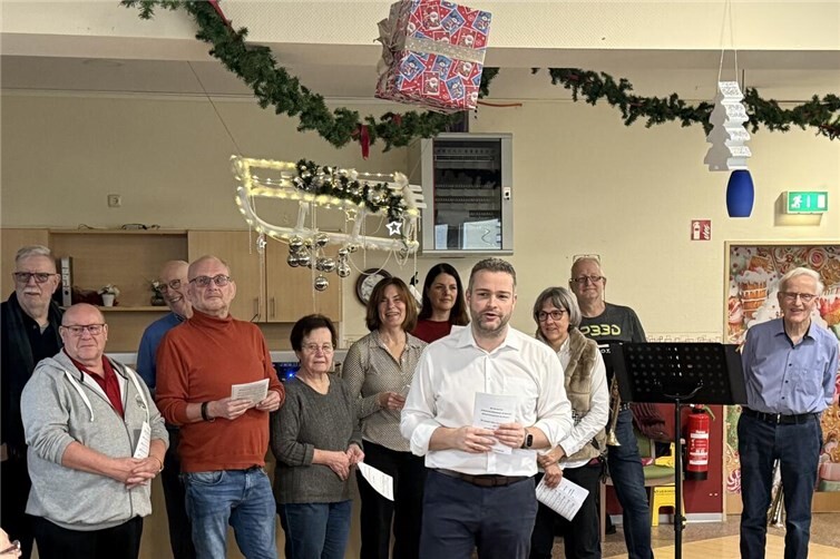 CDU-Vorsitzender und Landtagsabgeordneter Torsten Welling zu Gast im Alten- und Pflegeheim St. Martin Ochtendung.Foto: privat