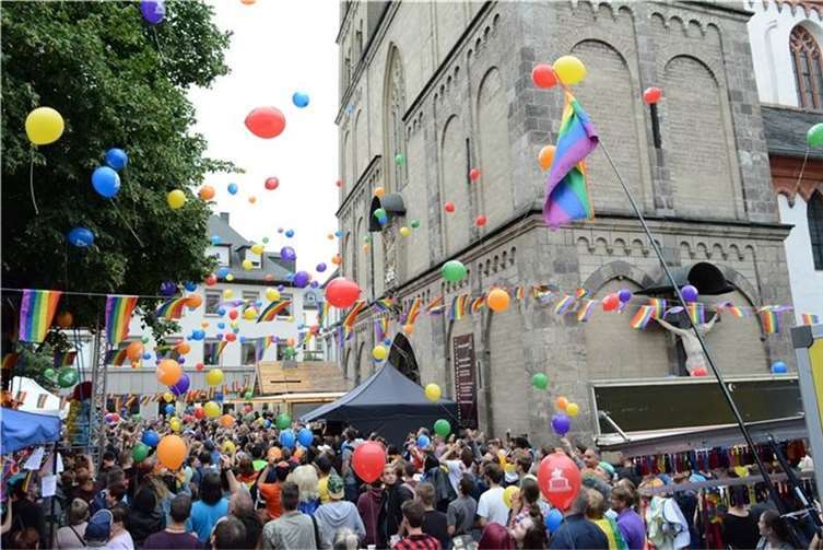 CSD in Koblenz. Foto: CF