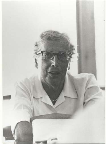 Cäcilie Fröhlich 1960. Quelle: Pacific University.