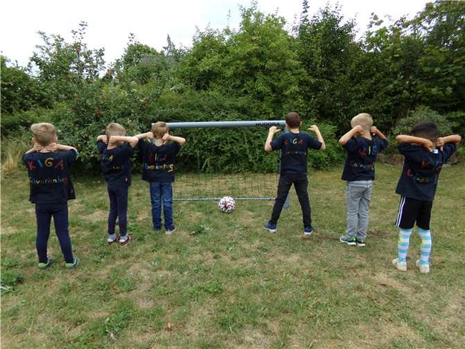 Calvarienberg überzeugt: Dramatischer 3:1-Erfolg gegen Laurentius. Foto: Kindergarten Calvarienberg