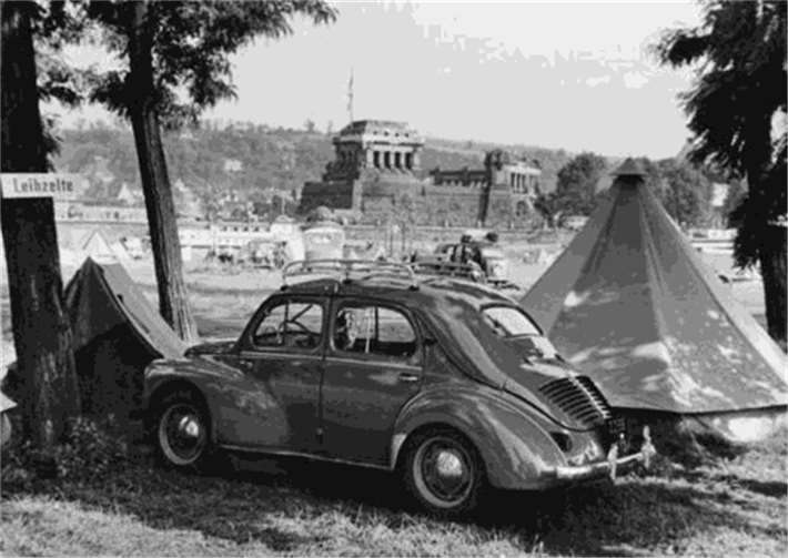 Camping am Neuendorfer Eck (LHAKo Bestand 710, Nr. 2376). Quelle: Landeshauptarchiv Koblenz