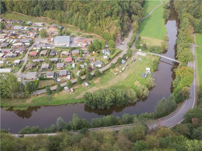 Camping im Wiedtal - hier am Wiedhof in Waldbreitbach.  Foto: Andreas Pacek / Touristik-Verband Wiedtal e.V.