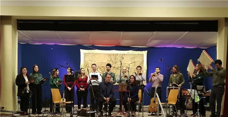 Cantus Portugueses beim Auftritt im Helenensaal.  Fotos: BL