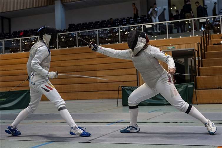 Cara Bohnen sicherte sich bei den offenen Stadtmeisterschaften in Marburg die Bronzemedaille. Foto: Jan von Uxkull-Gyllenband