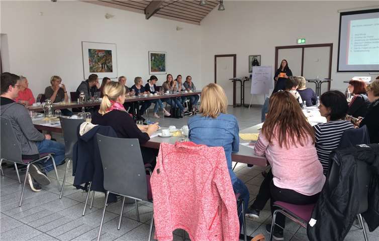 Carina Wingender, Heilpädagogin und Projektreferentin des Inklusionsfachdienstes Westerwald, referierte zum Thema. privat