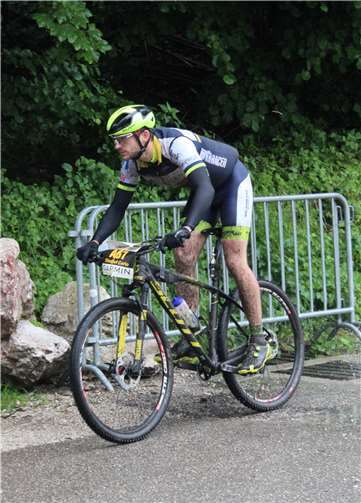 Carlo Dindorf auf der Strecke.