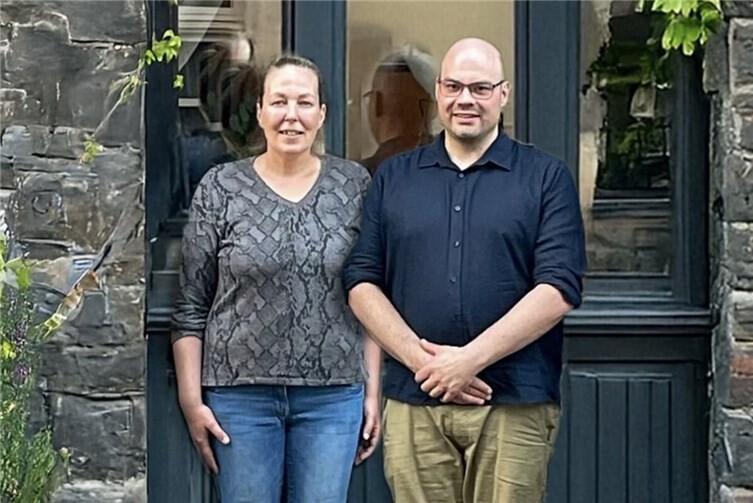 Carmen Bohlender und Thomas Heinemann-Hildner. Foto: Rüdiger Schmidt