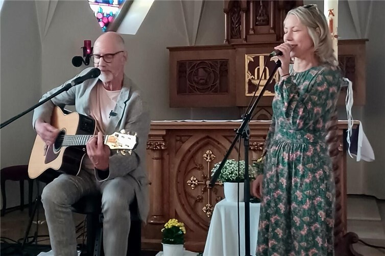 Carmen und Stephan Maria Glöckner in Sankt Anna