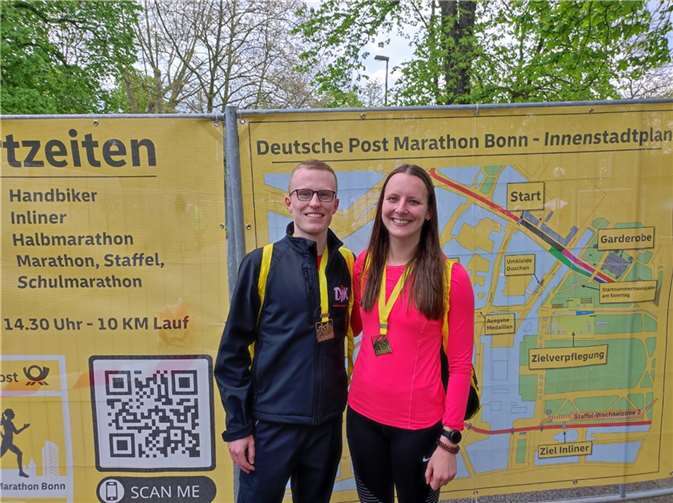 Carolin Endres und Niklas Kalter.  Foto: privat