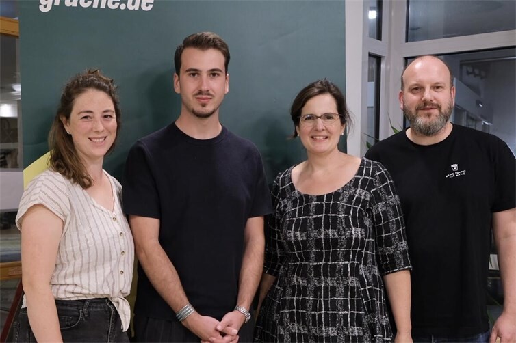 Carolin Konopka, Elias Dörstel, Rebecca Stallbaumer, Maik Krüger