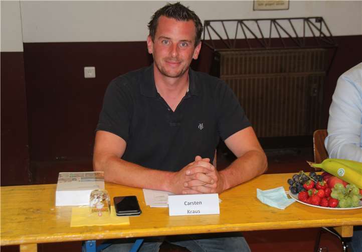 Carsten Kraus wurde als neues Mitglied verpflichtet.