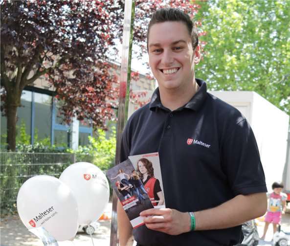 Carsten Möbus ist stellvertretender Jugendsprecher bei der Malteserjugend. CEW