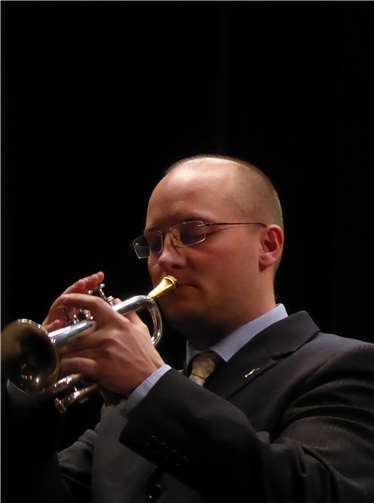 Casey Reeve zeigte ein glänzendes Spiel mit der Barocktrompete.