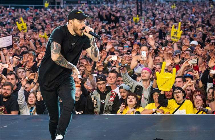 Casper war für viele eingefleischte Rocker die positive Überraschung des Festivals.